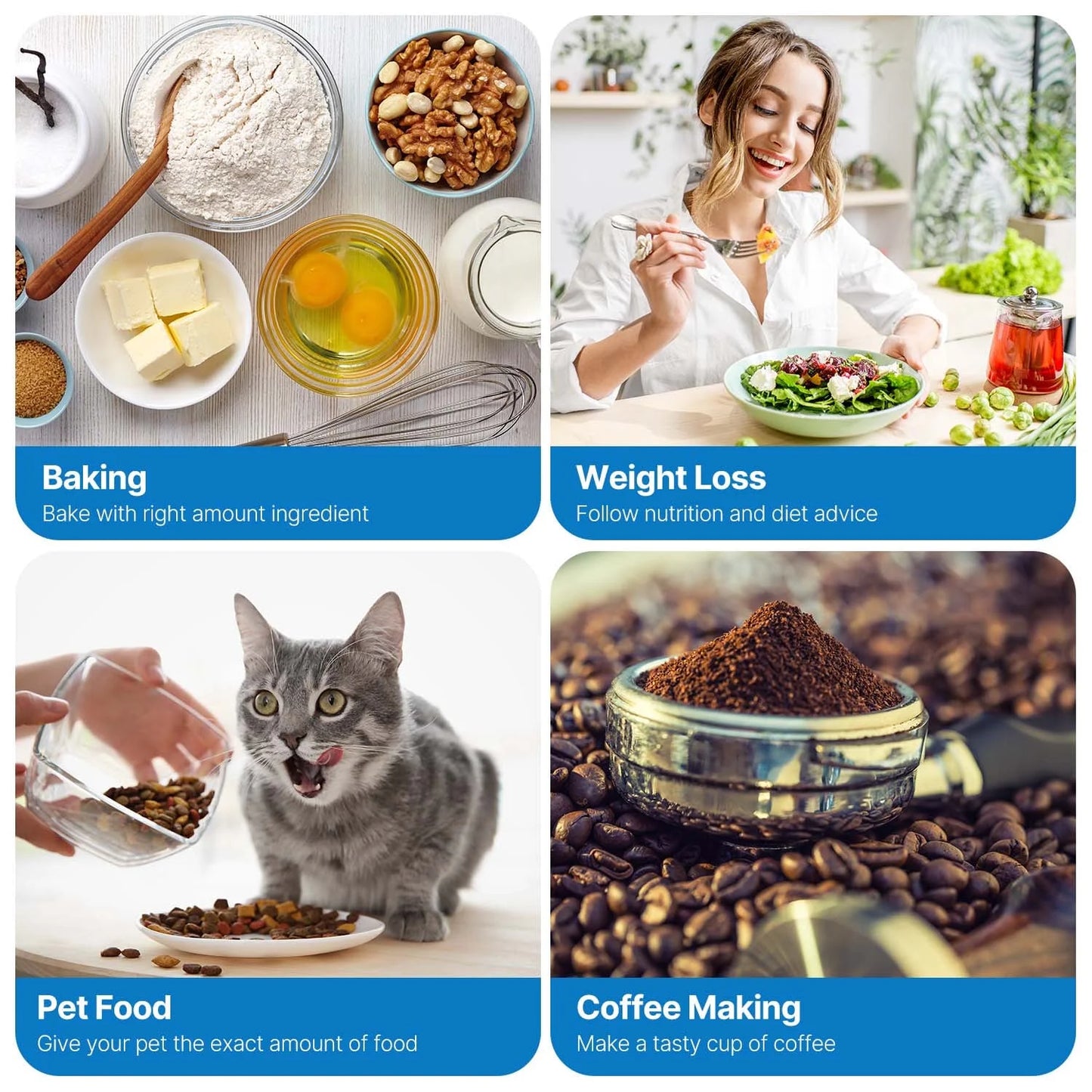 Smart Bluetooth Food Scale – Track Your Nutrition with Precision & Style