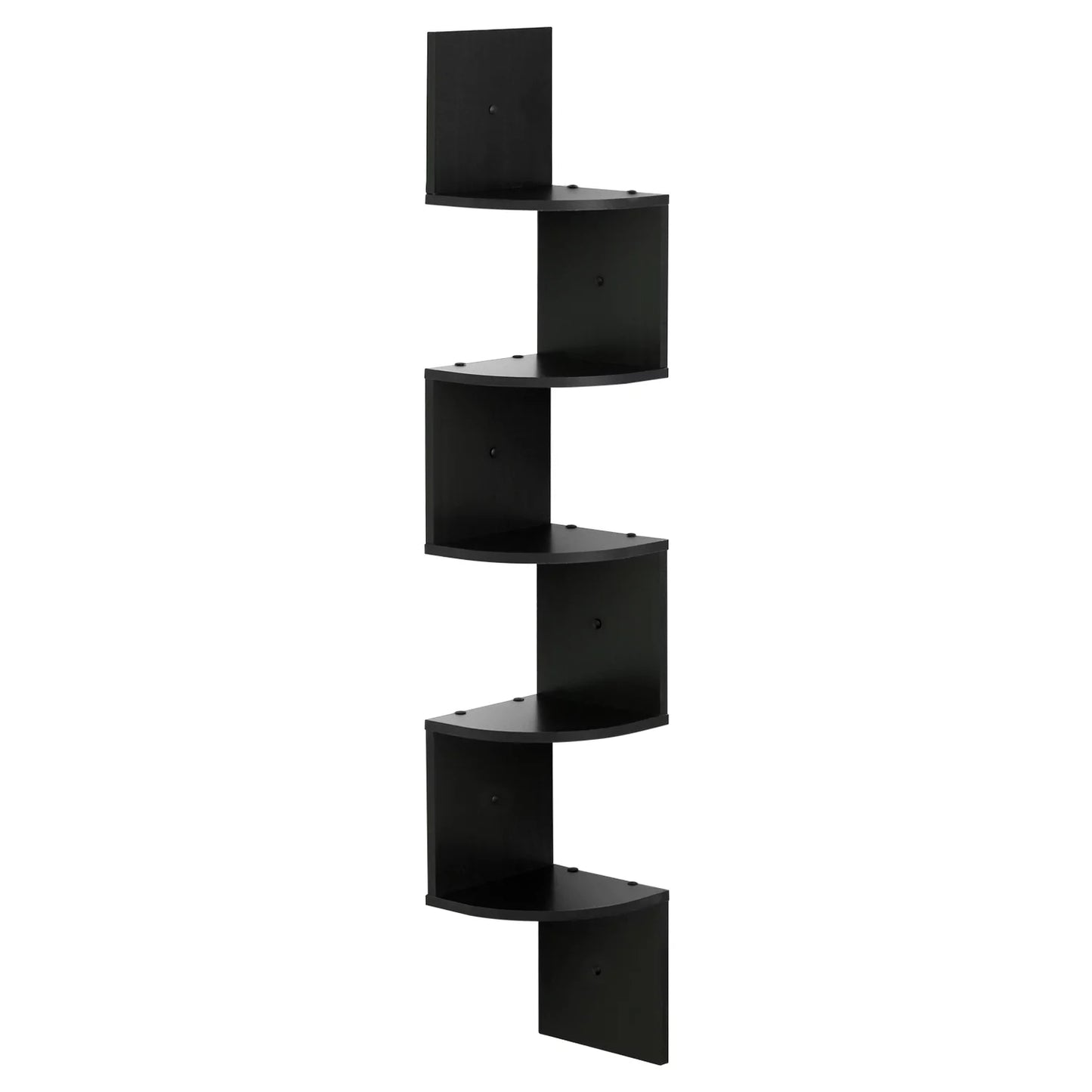 5-Tier Floating Corner Shelf – Maximize Space in Any Room