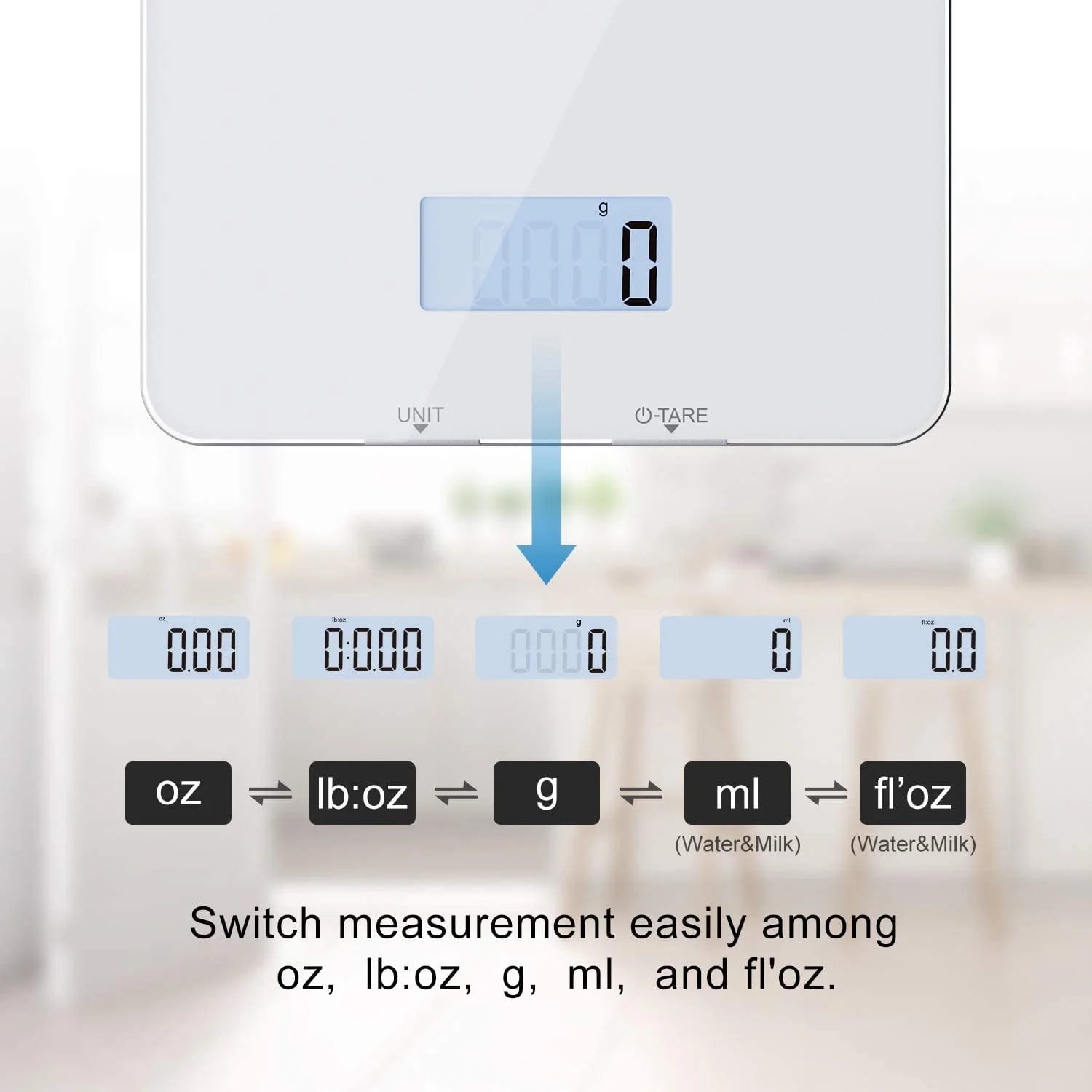 Smart Bluetooth Food Scale – Track Your Nutrition with Precision & Style