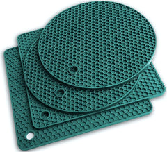 Silicone Pot Holders & Trivet Set – Heat-Resistant Protection for Your Kitchen