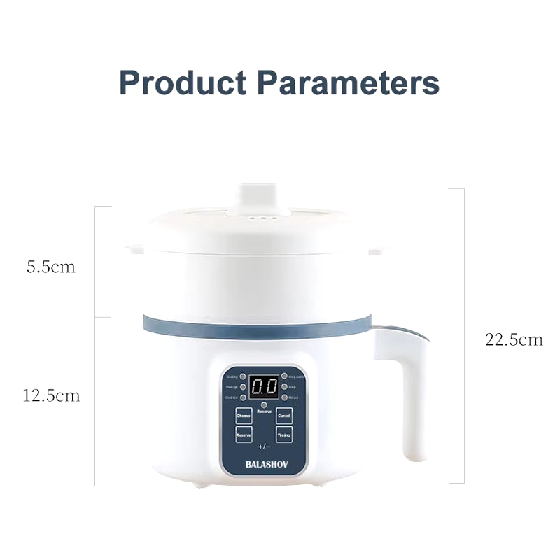 1.7L Electric Rice Cooker – Perfect Rice Every Time, Effortlessly