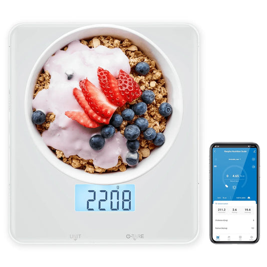 Smart Bluetooth Food Scale – Track Your Nutrition with Precision & Style