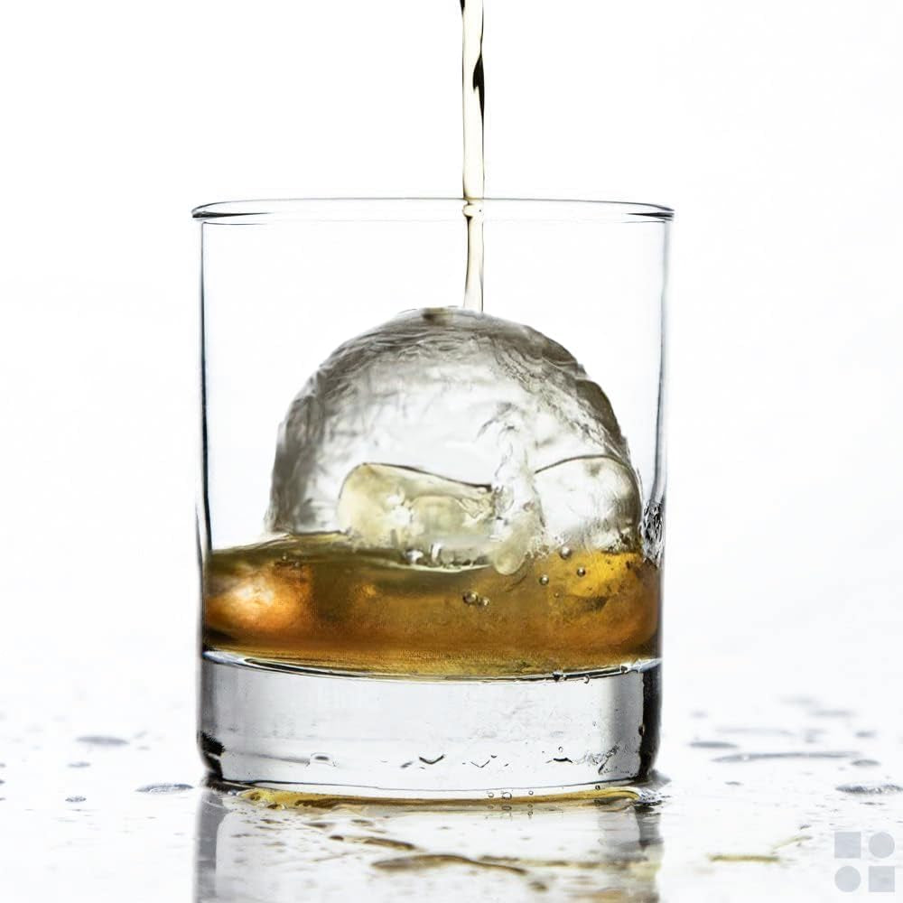Ball Ice Cube Tray – Slow-Melting Whiskey Ice for the Perfect Sip