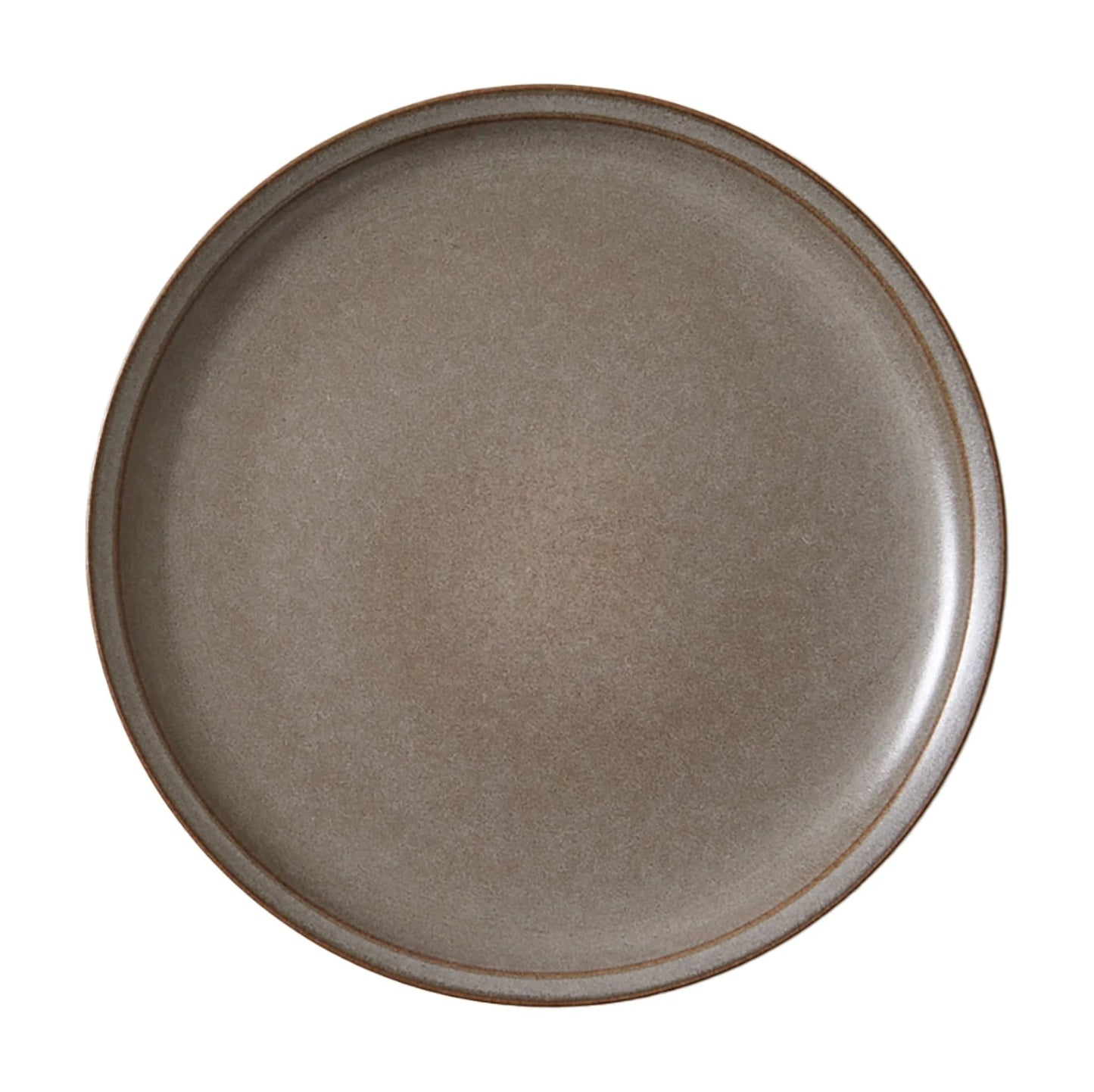 Banks Brown 12-Piece Stoneware Dinnerware Set – Rustic Elegance for Every Meal