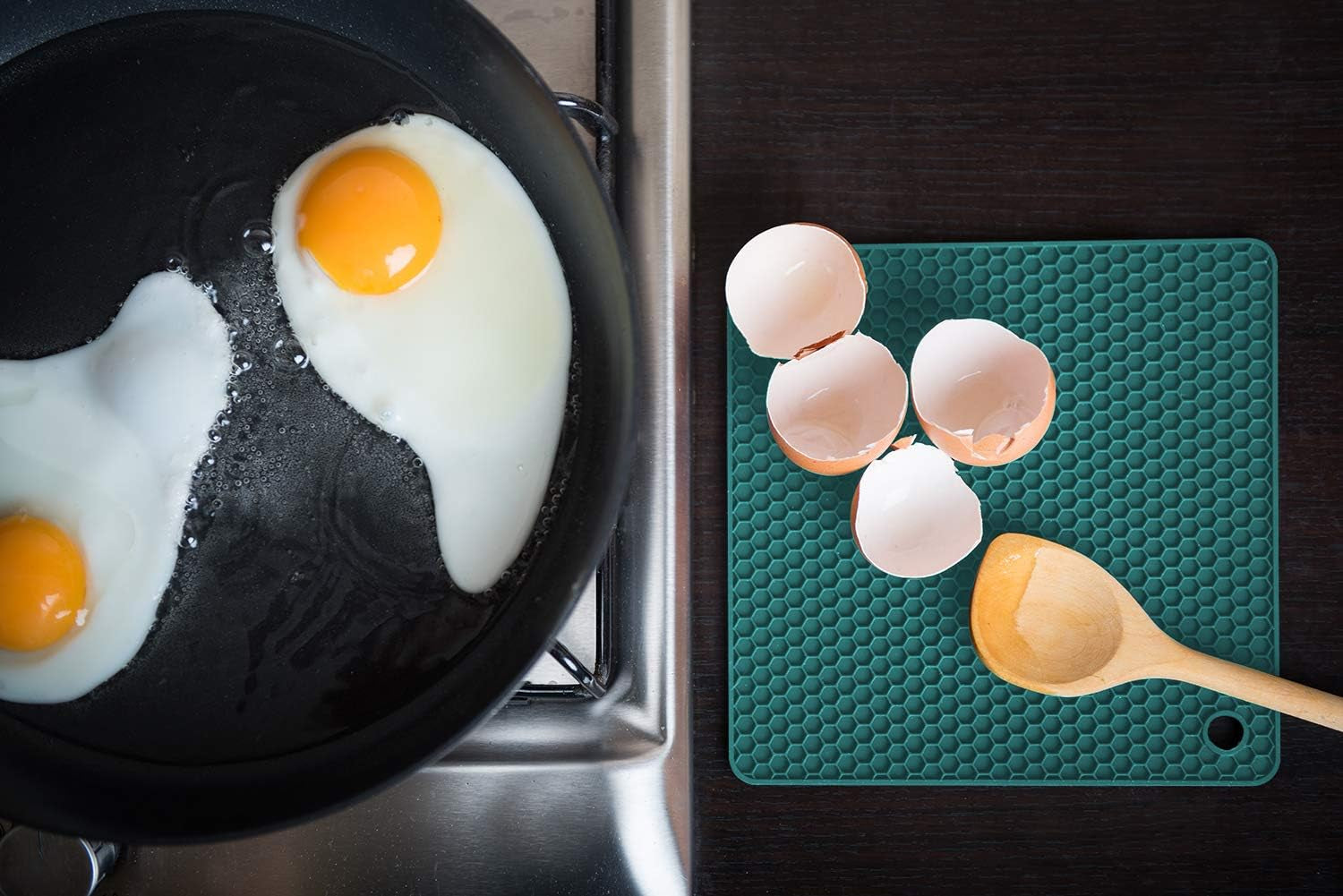Silicone Pot Holders & Trivet Set – Heat-Resistant Protection for Your Kitchen
